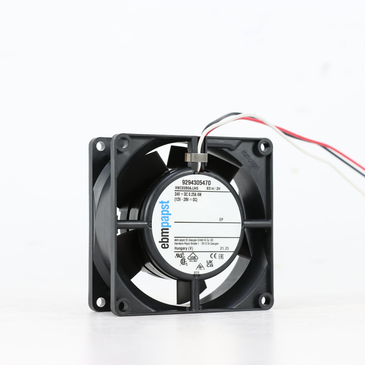 ebm-papst 8314/2H 5000RPM 6W Industrial Fan
