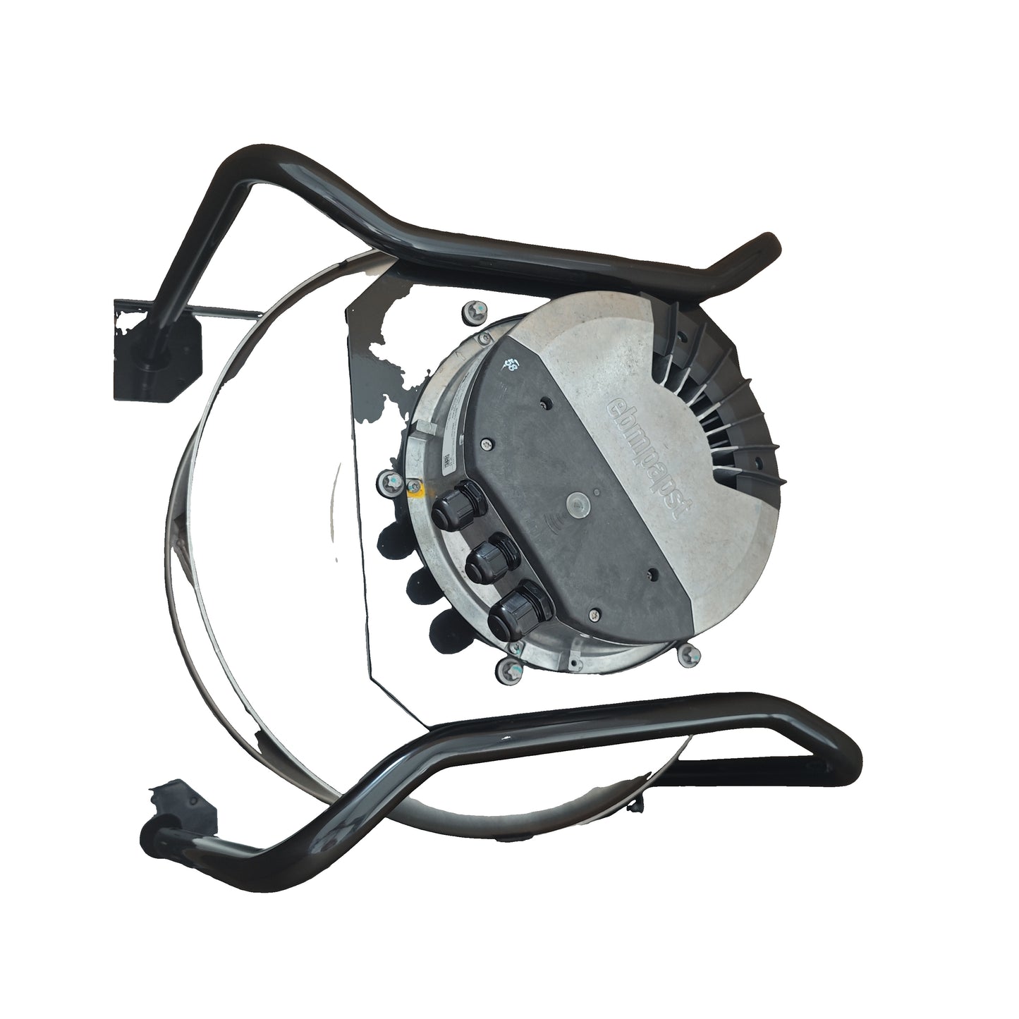 Side view of ebm-papst K3G450-PB29-N1 centrifugal fan