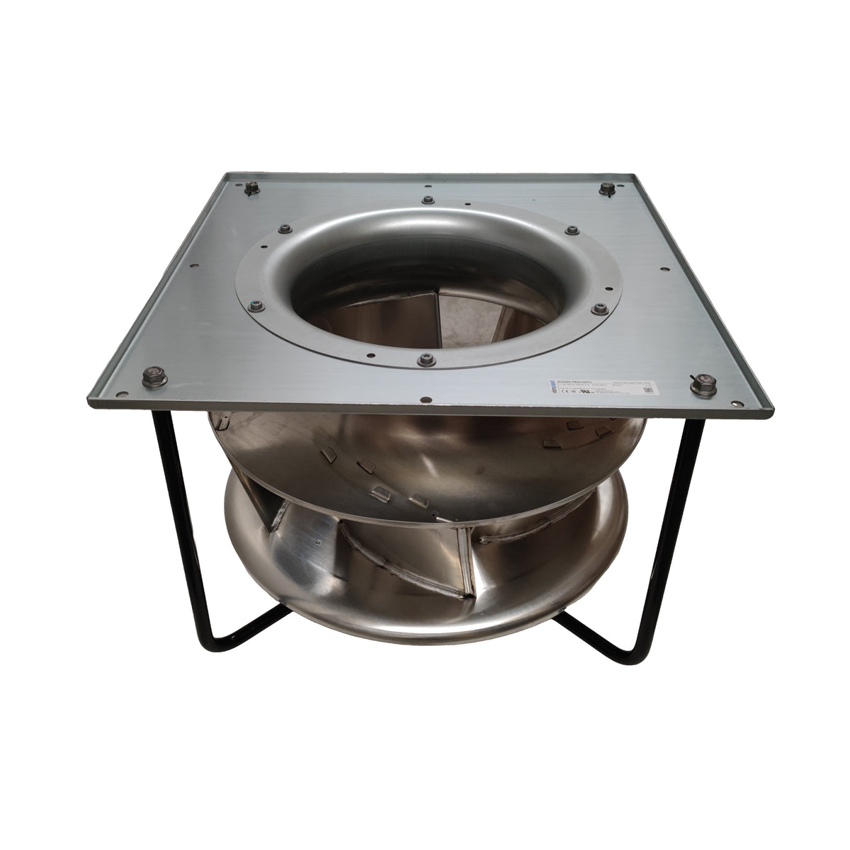 Side view of ebm-papst K3G500-PB24-03/F01 centrifugal fan