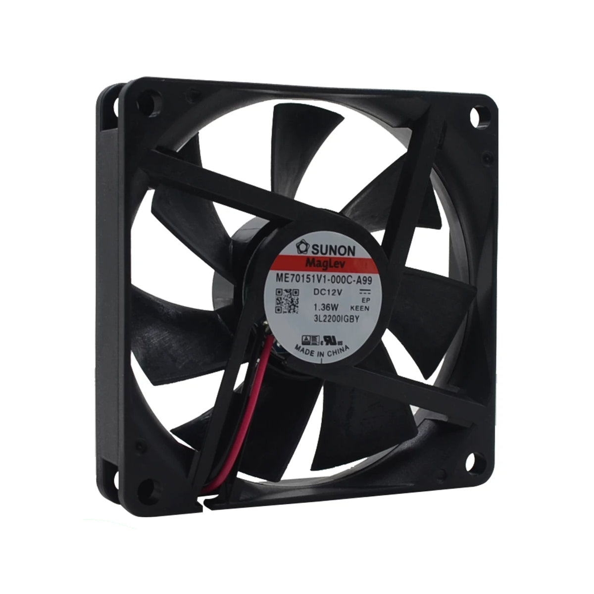 SUNON 12V DC ME70151V1-000C-A99 Axial Fan 70*70*15mm product image