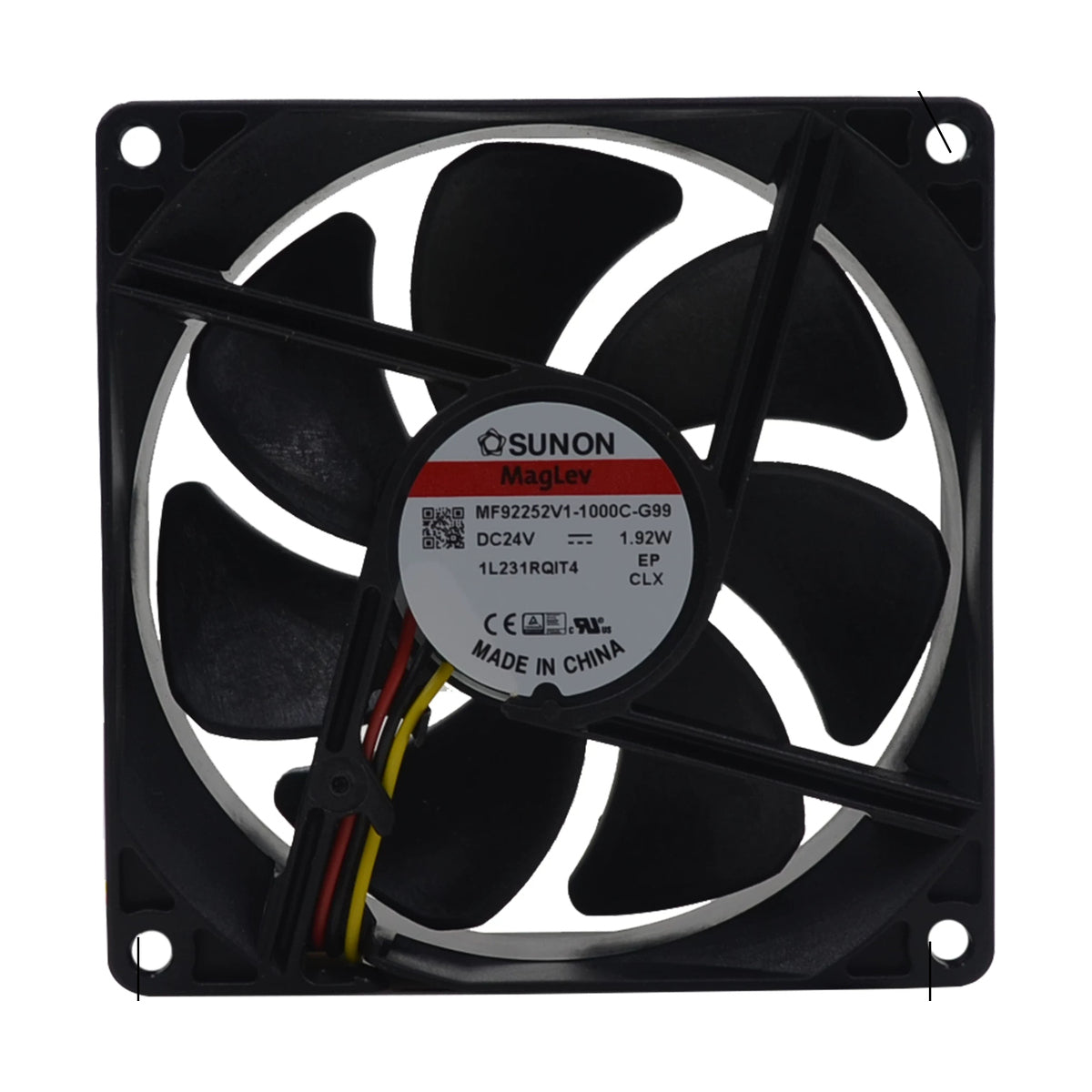 SUNON 24V DC MF92252V1-1000C-G99 Axial Fan 92*92*25mm product image