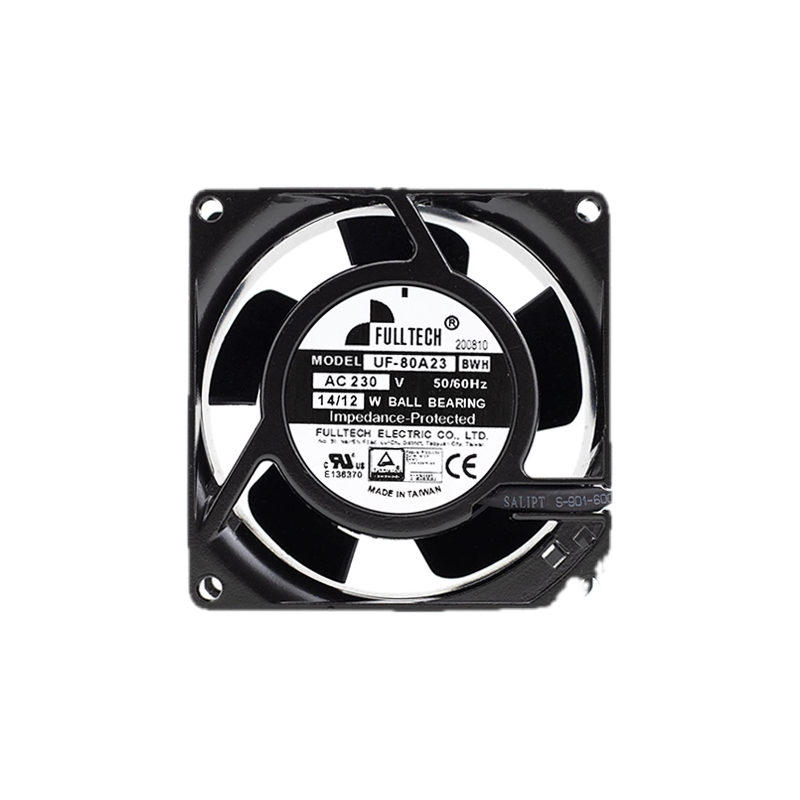 FULLTECH UF-80A23BWH 8038 230 VAC Industrial Axial Cooling Fan