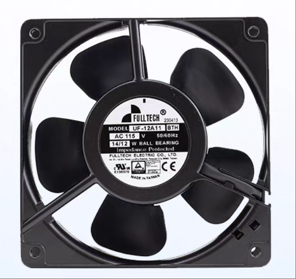 FULLTECH UF12A11BTH-BWH 12038 115 VAC Industrial Axial Cooling Fan