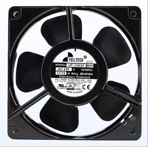 FULLTECH UF-12A23BWH-BTH 12 cm class 220 VAC Industrial Axial Cooling Fan