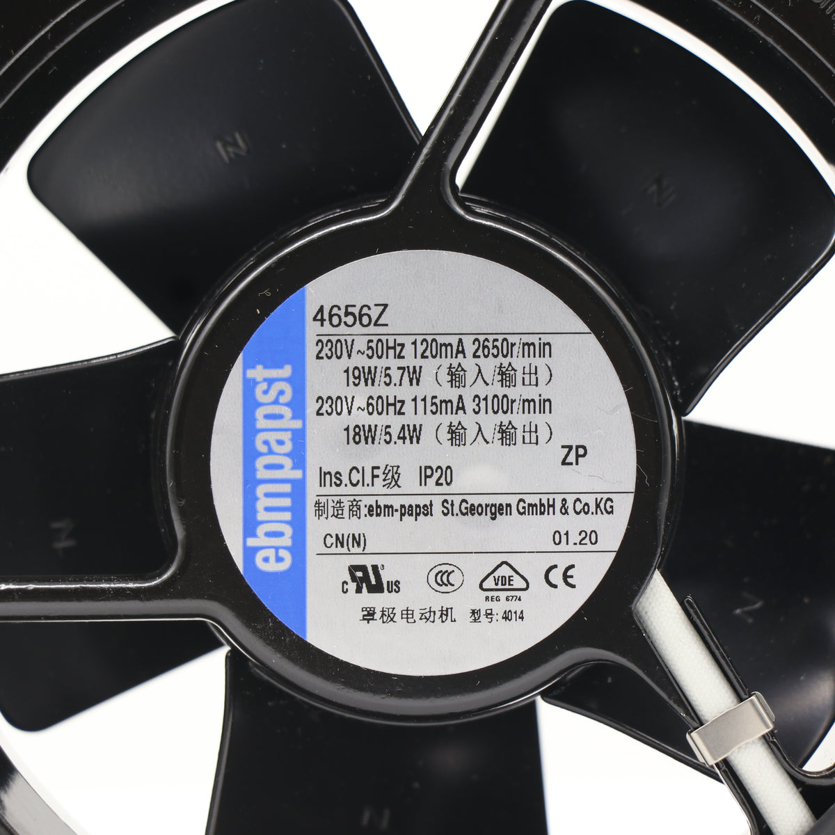 Compact Fan 4656Z 18W 70Pa - ebm-papst