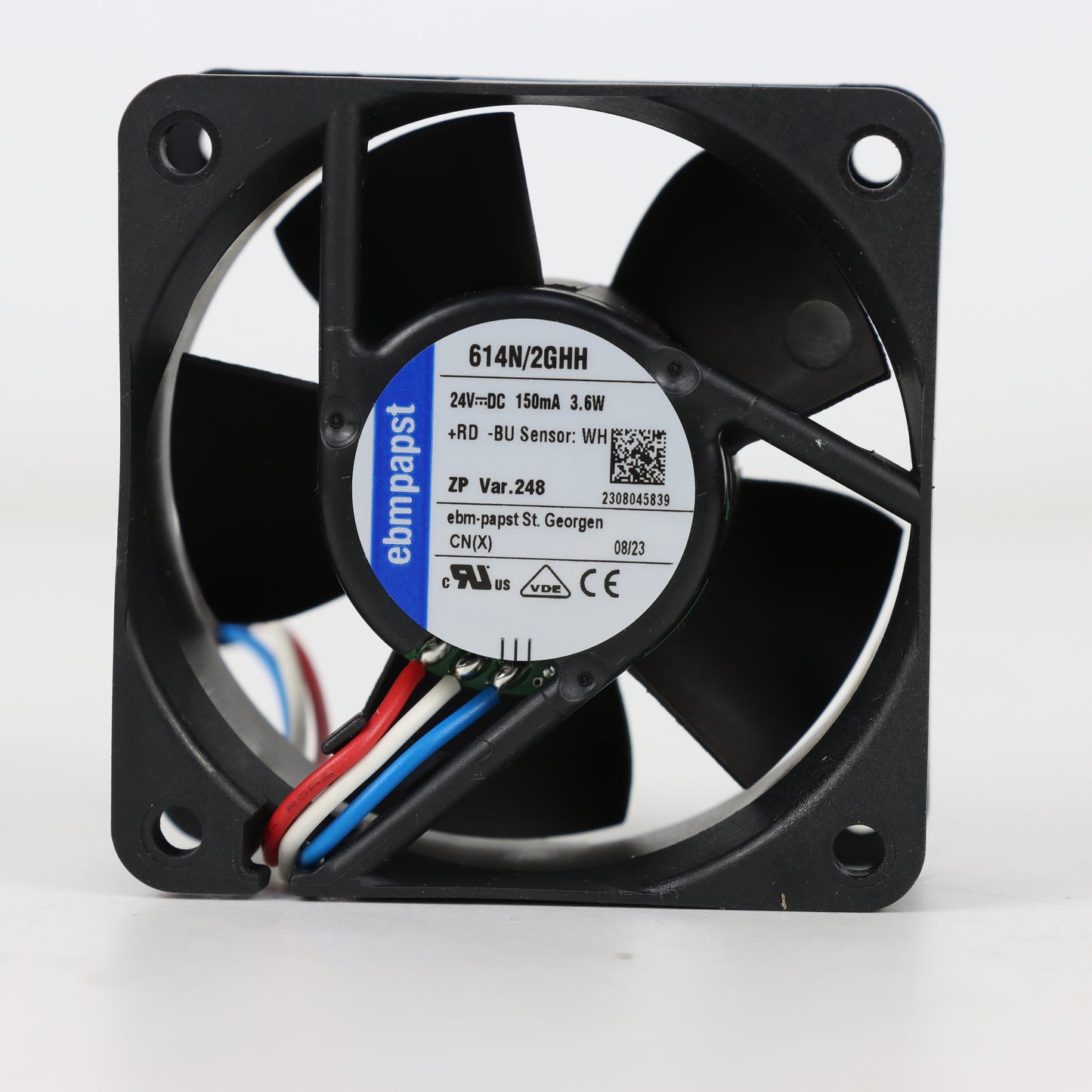 ebm-papst 614N/2GHH-248 Industrial Fan 60*60*25mm