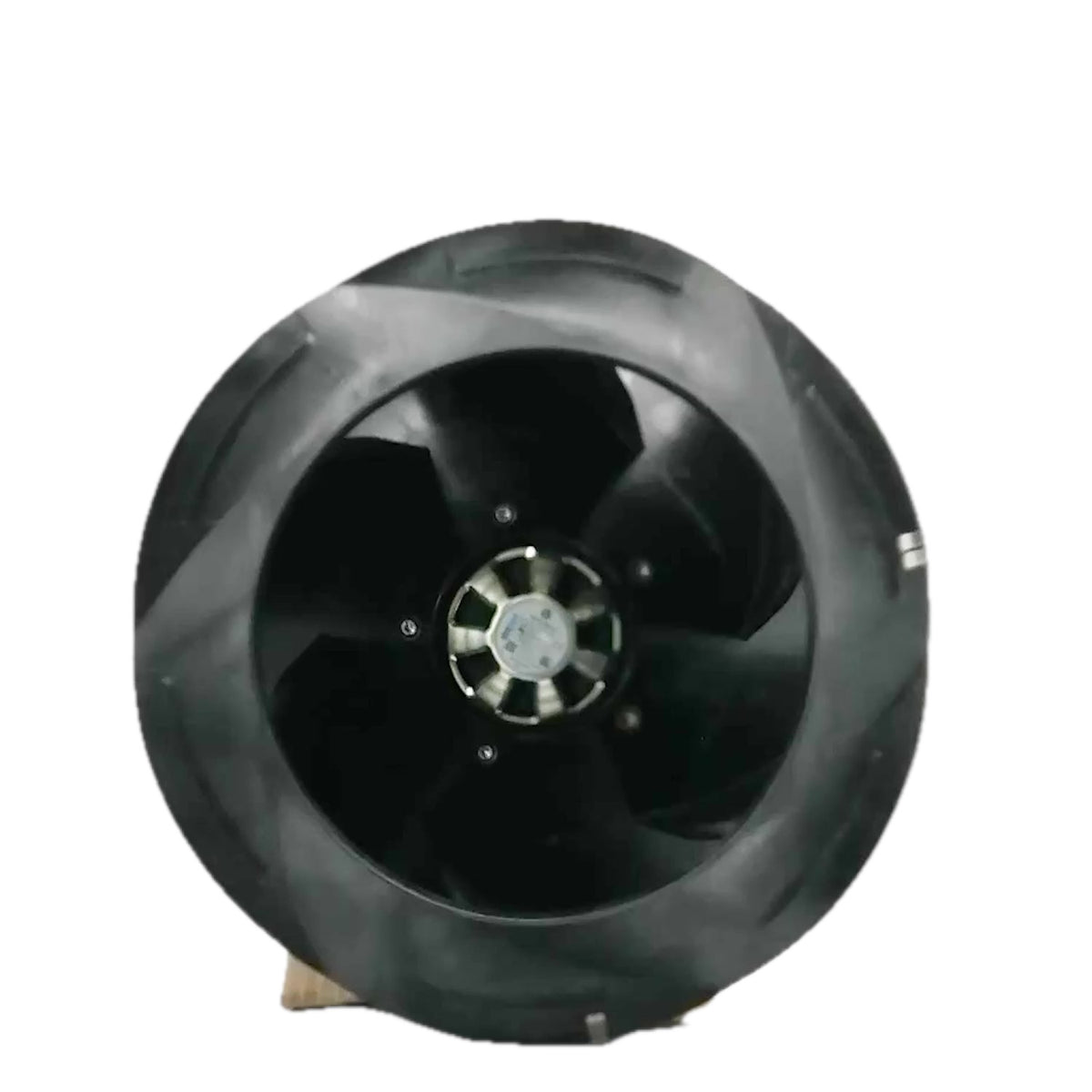 Front view of ebm-papst R3G355-RB03-10 centrifugal fan
