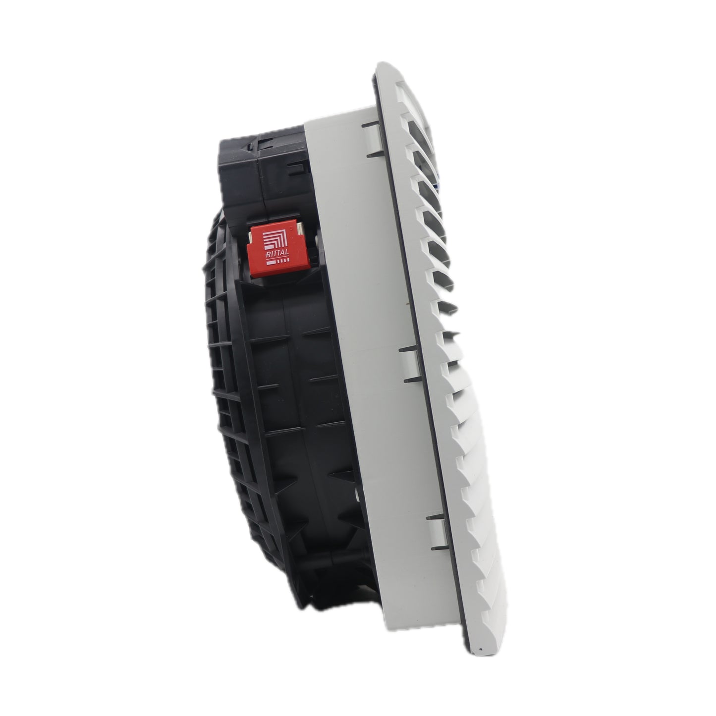 Side view of ebm-papst K2E250-AH38-16 axial fan