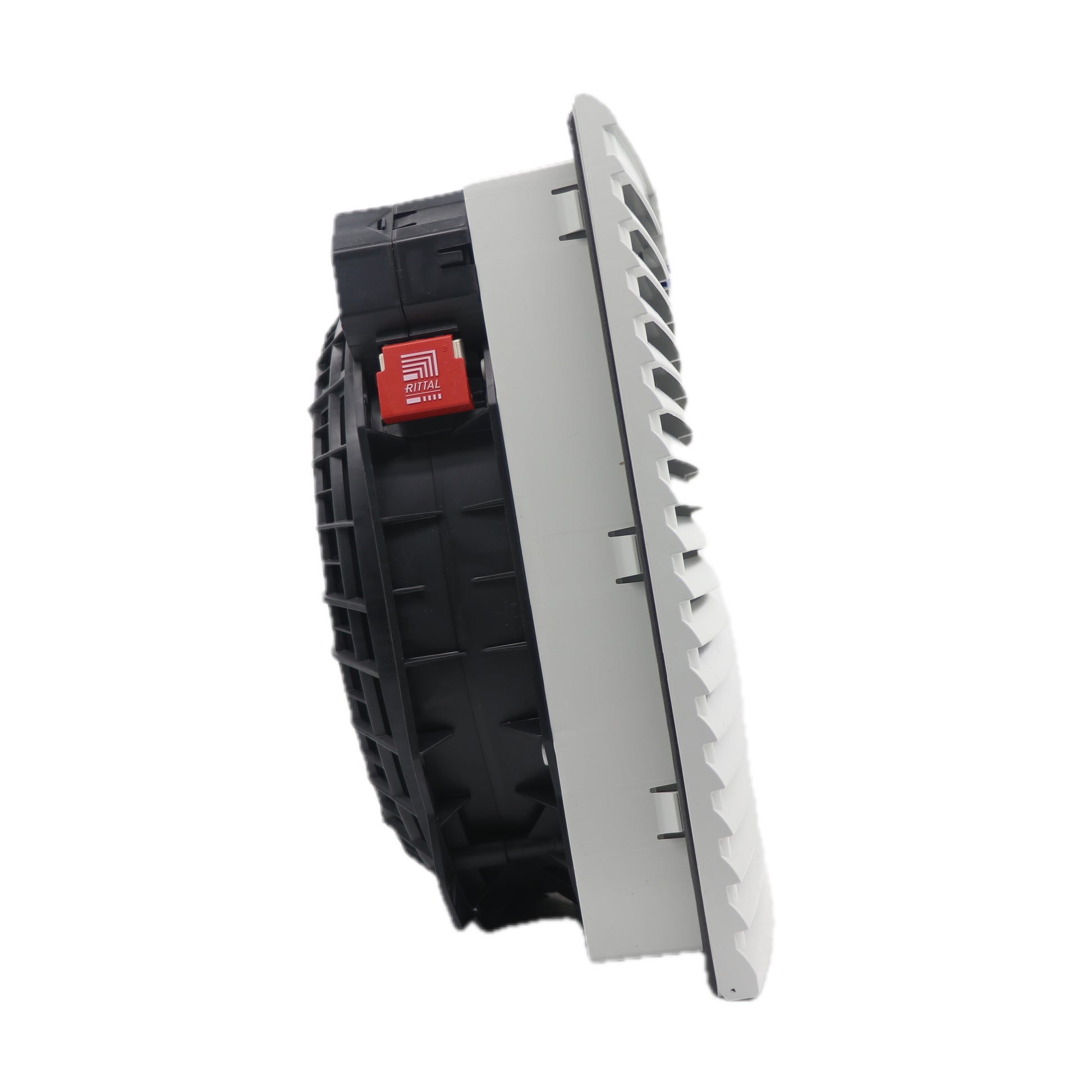 Side view of ebm-papst K2E250-AH38-16 axial fan