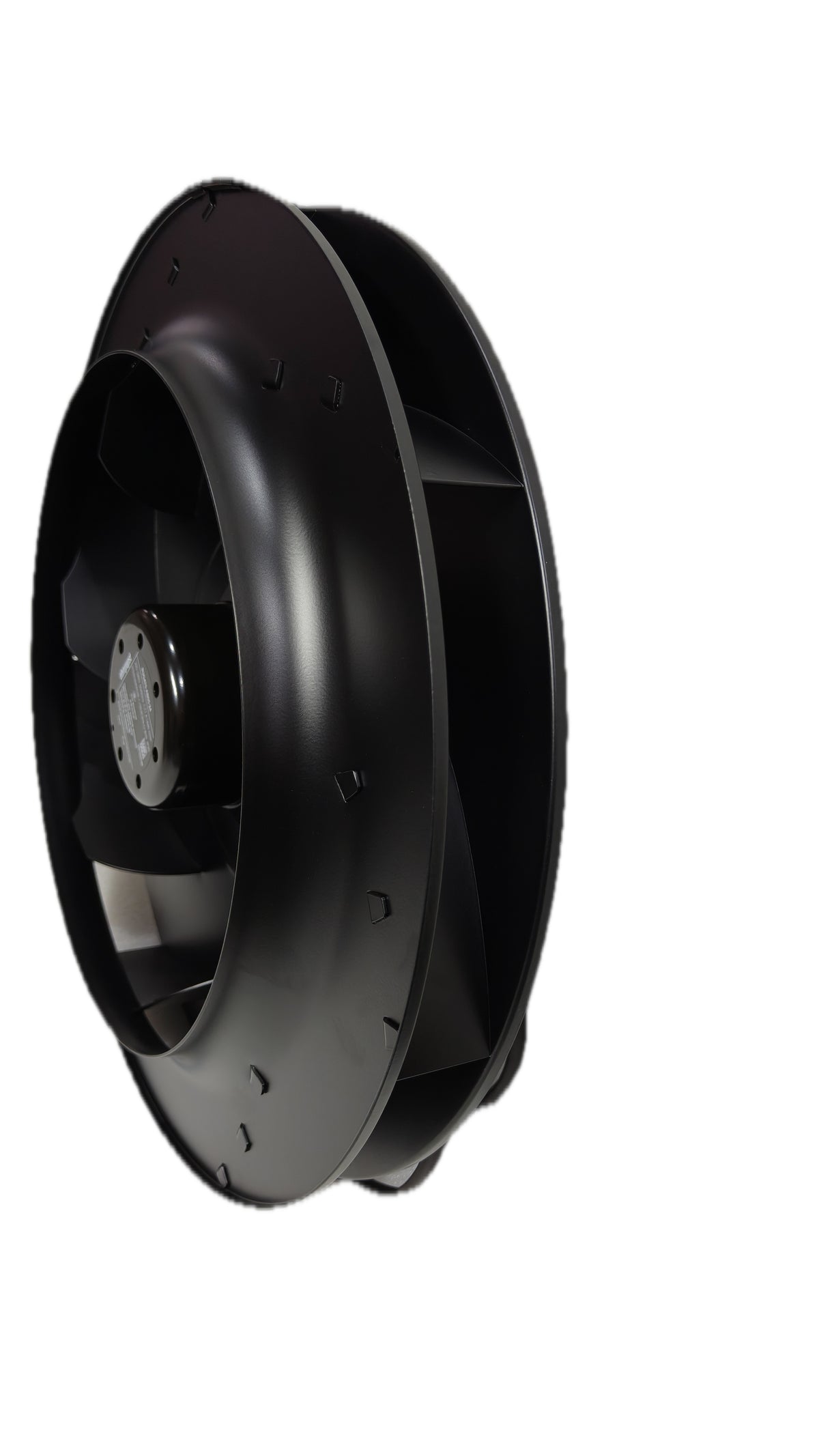 Side view of ebm-papst R3G470-AB05-24 centrifugal fan