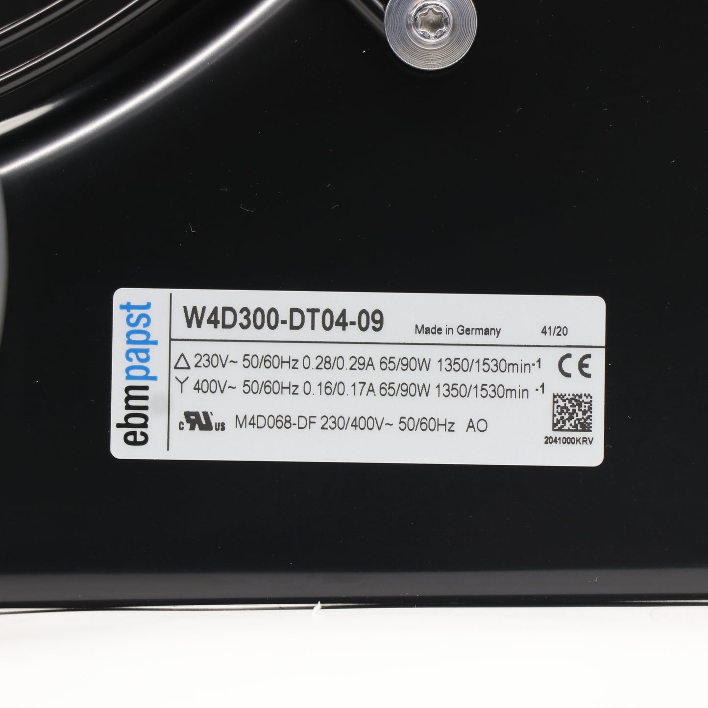 ebm-papst 1350RPM W4D300-DT04-09 Axial Fan 65W