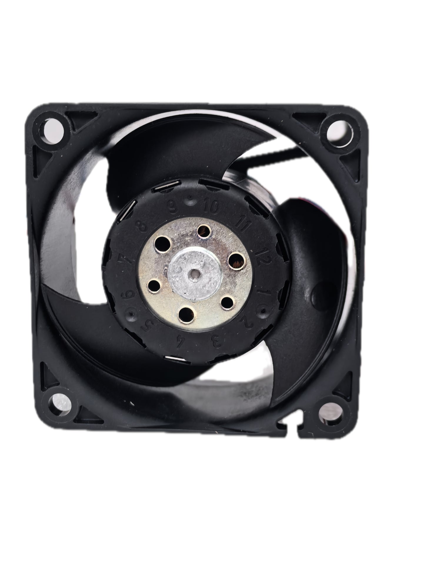 Front view of ebm-papst 614JH compact fan