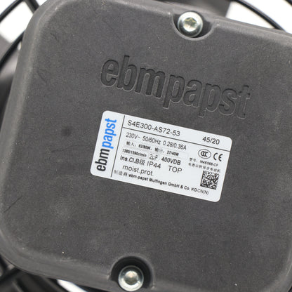 S4E300-AS72-53 Axial Fan 60Pa | ebm-papst