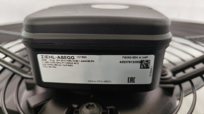 Ziehl-Abegg FB063-6EK.4I.V4P AC Axial Fan 230VAC 630mm 50Hz 860RPM IP54