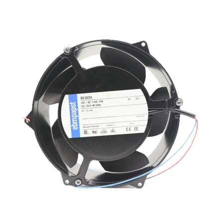 Back view of ebm-papst DV6224 centrifugal fan