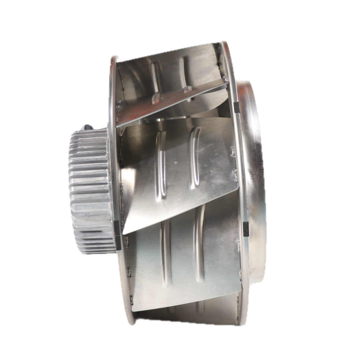 Side view of ebm-papst R3G500-AG25-01 centrifugal fan