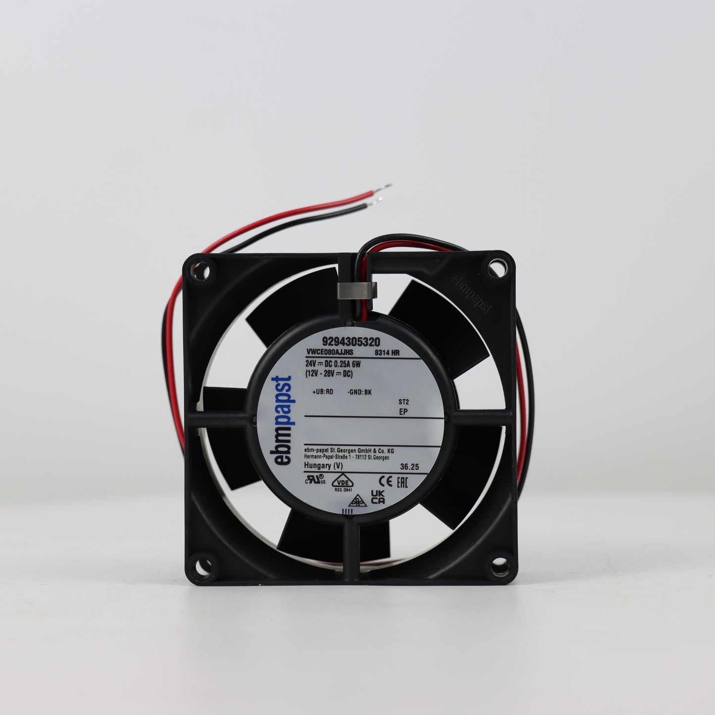 ebm-papst 8314HR Industrial Fan