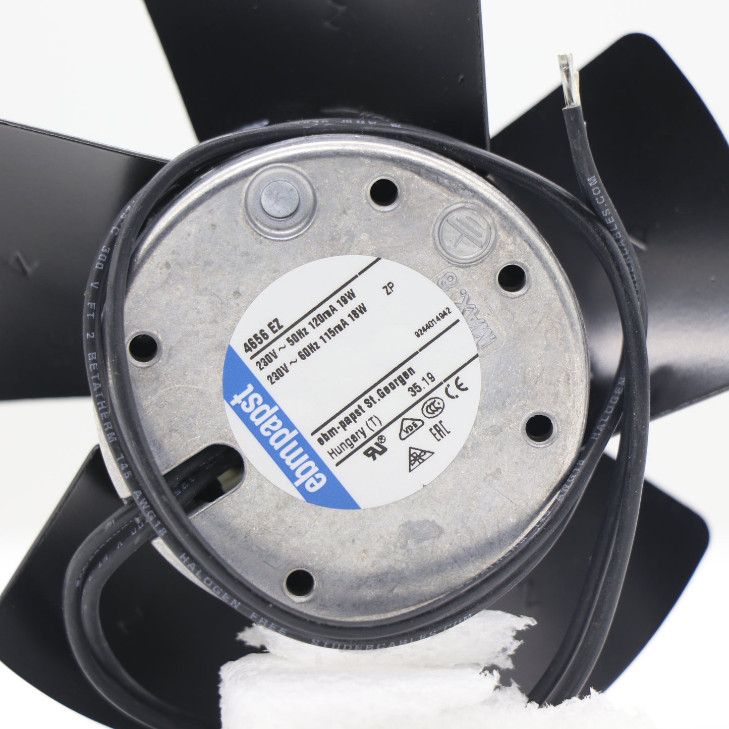 ebm-papst 4656EZ Compact Fan 2600RPM