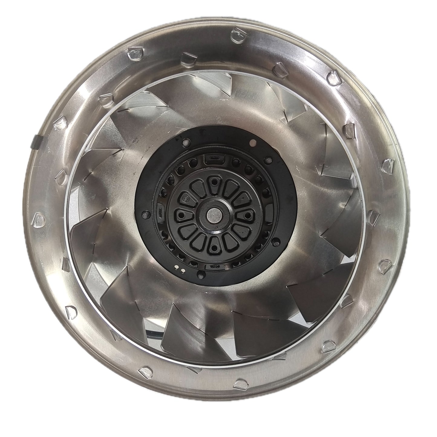 Front view of ebm-papst R2D270-AB12-09 centrifugal fan