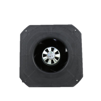 Front view of ebm-papst K3G250-RF51-10 centrifugal fan