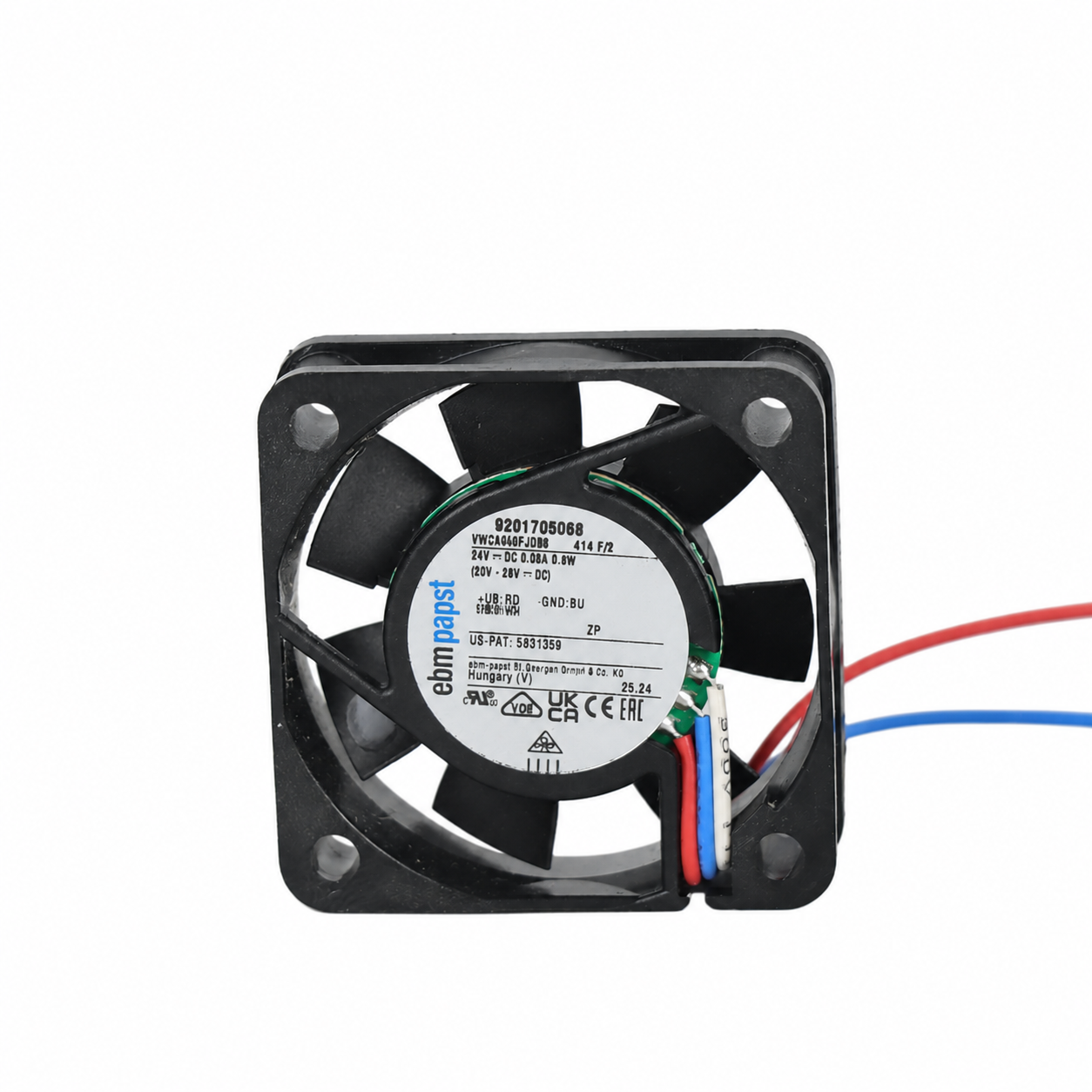 414F/2 9m³/h Industrial Fan by ebm-papst