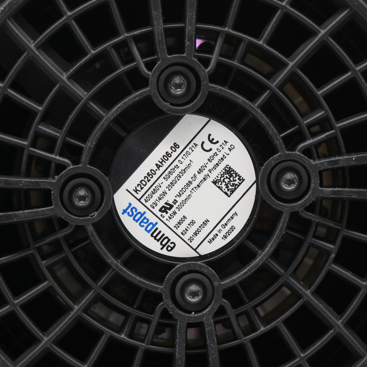 ebm-papst K2D250-AH06-06 Industrial Fan