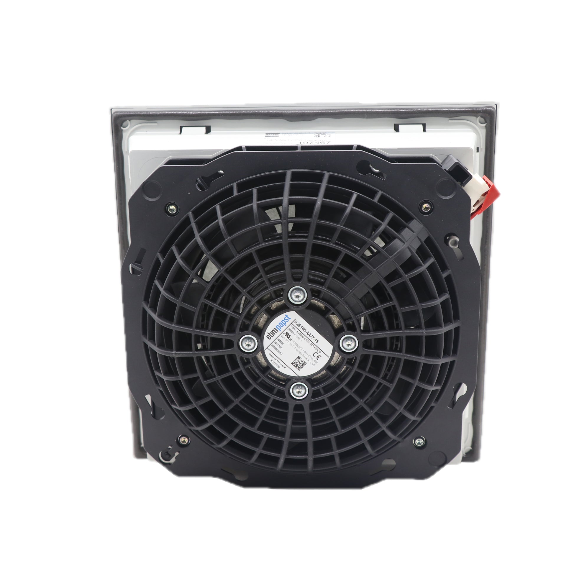 Back view of ebm-papst K2S165-AA77-15 axial fan