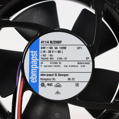 ebm-papst 120W 4114N/2H8P Compact Fan 1250Pa