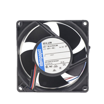 Back view of ebm-papst 3214J/2N-335 industrial fan