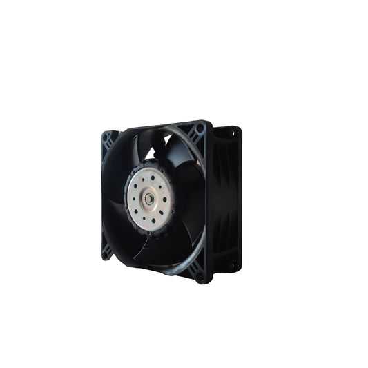 Front view of ebm-papst 3218J/2H4P-187 compact fan