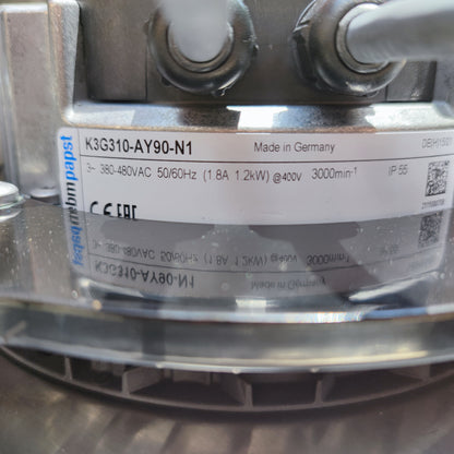 ebm-papst 3000RPM K3G310-AY90-N1 Centrifugal Fan 1200W