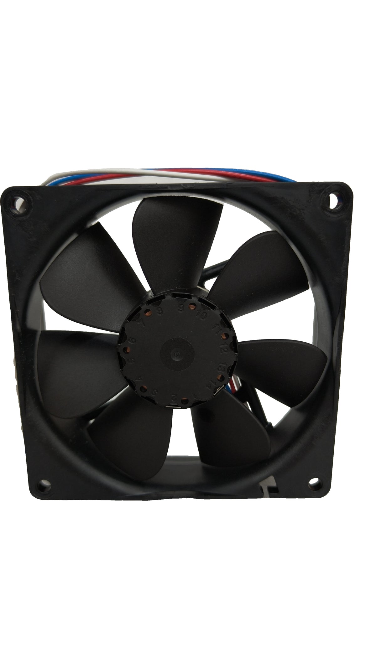 Back view of ebm-papst 3412N/39H compact fan