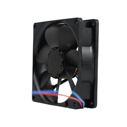 Back view of ebm-papst 3412NH compact fan