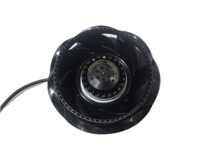 Front view of ebm-papst R2E175-RA52-01 centrifugal fan