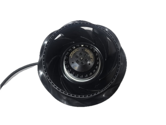 Front view of ebm-papst R2E175-RA52-01 centrifugal fan