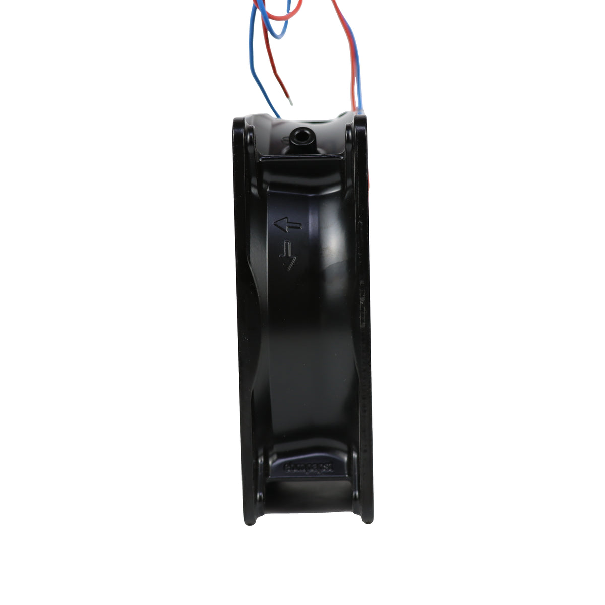 Side view of ebm-papst 4112NH4 compact fan