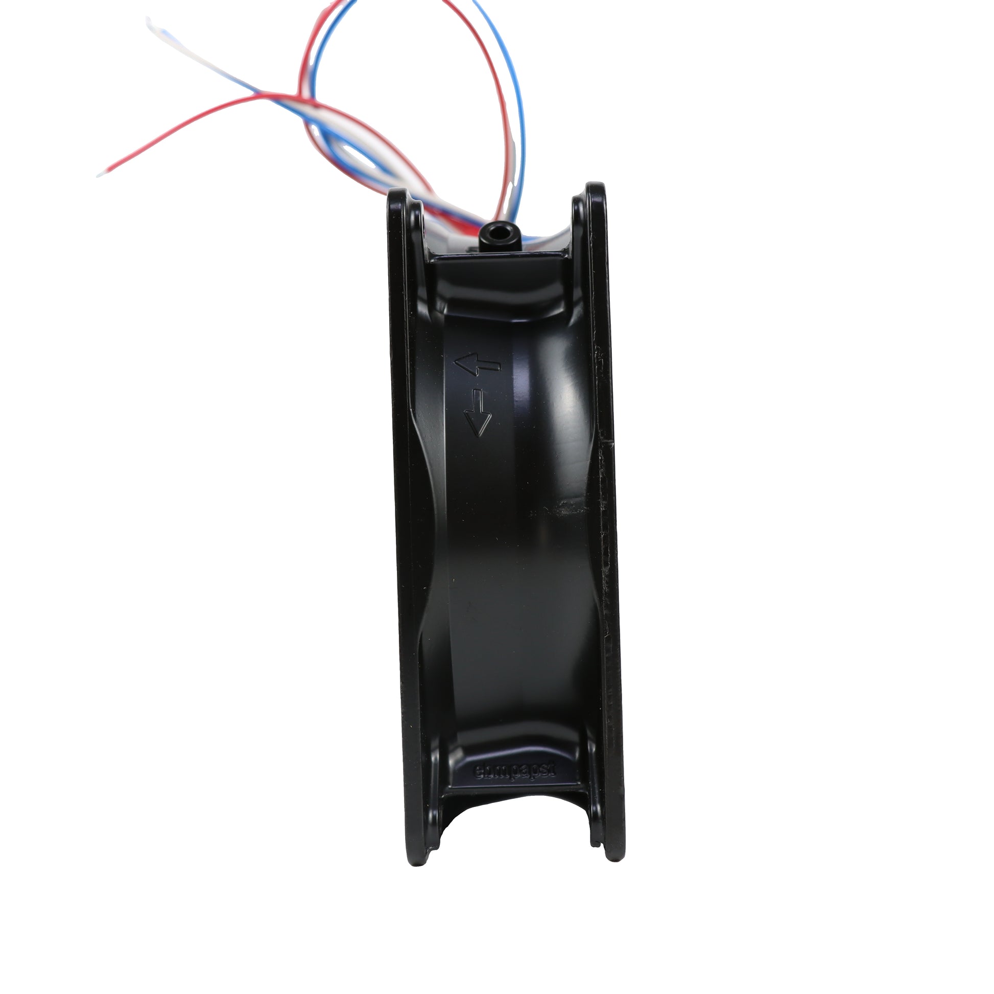Side view of ebm-papst 4114N/2H4 compact fan