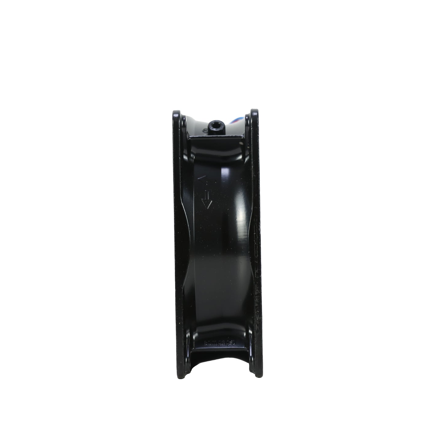 Side view of ebm-papst 4114N/2H4PU compact fan