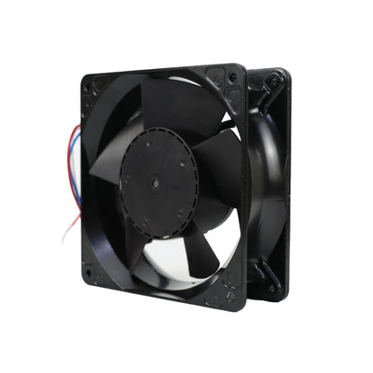 Back view of ebm-papst 4114N/2XH compact fan