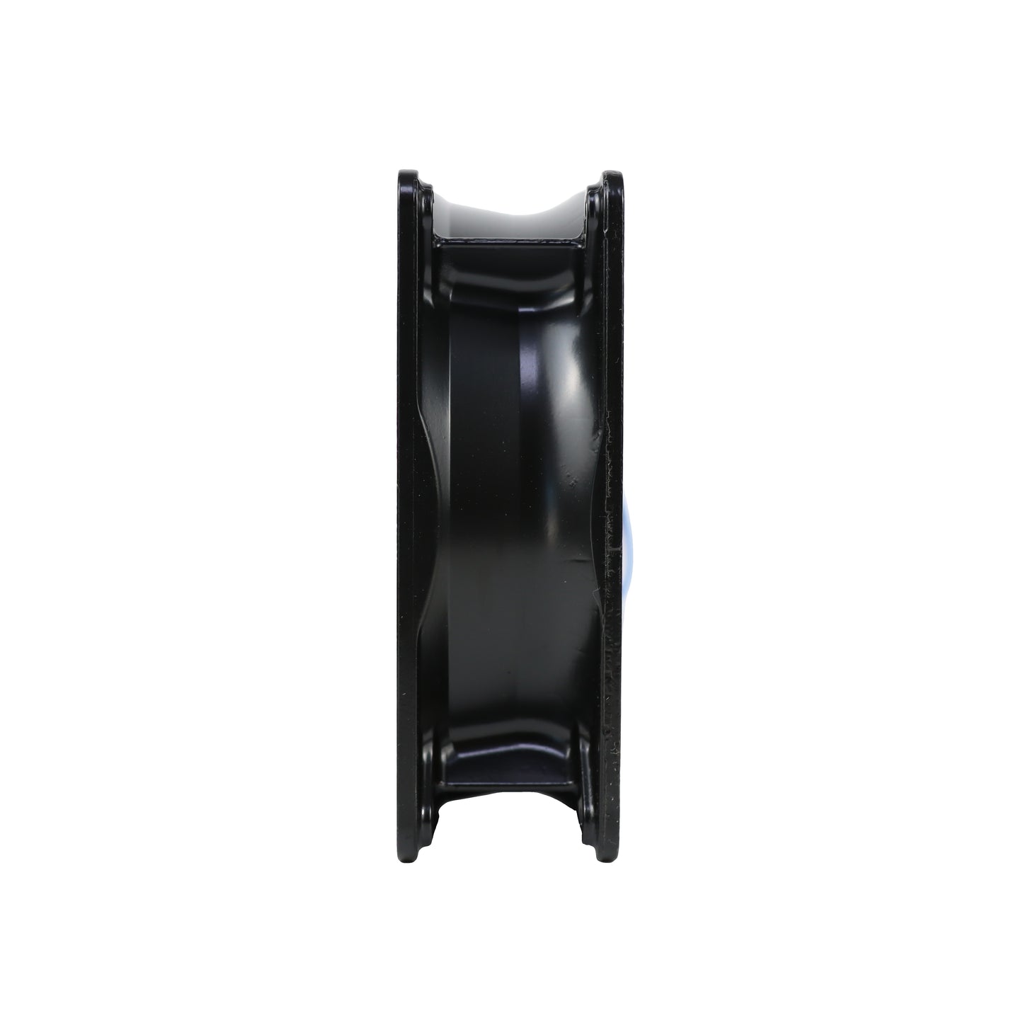 Side view of ebm-papst 4114N/2XH compact fan