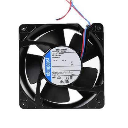 Back view of ebm-papst 4114NH4 compact fan