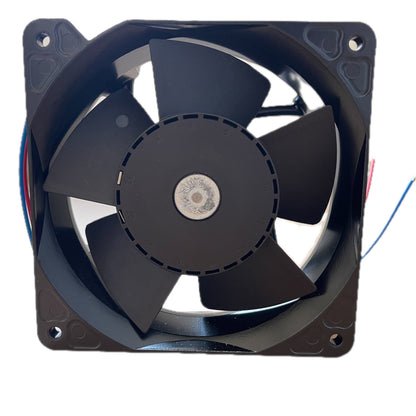 Front view of ebm-papst 4114NHH compact fan
