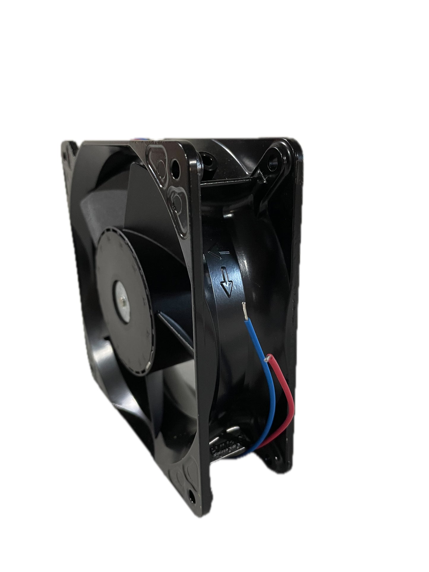 Side view of ebm-papst 4114NHH compact fan
