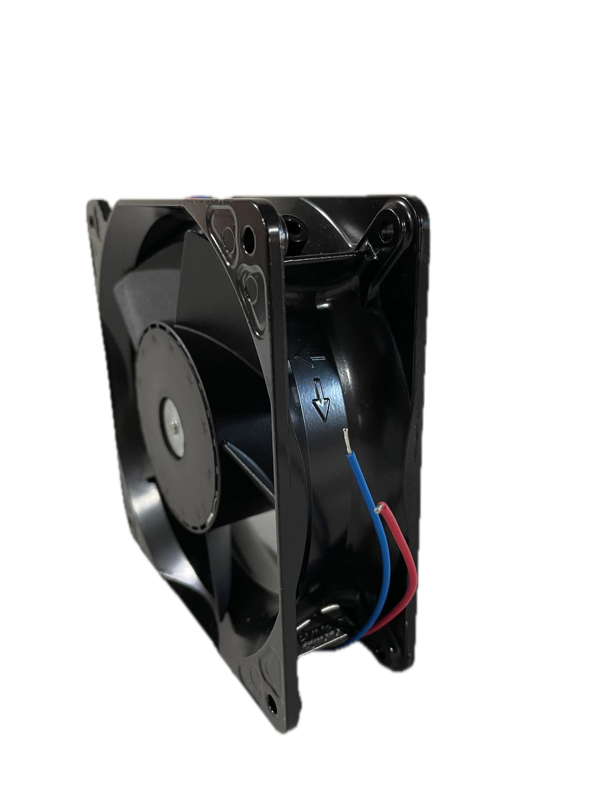 Side view of ebm-papst 4114NHH compact fan