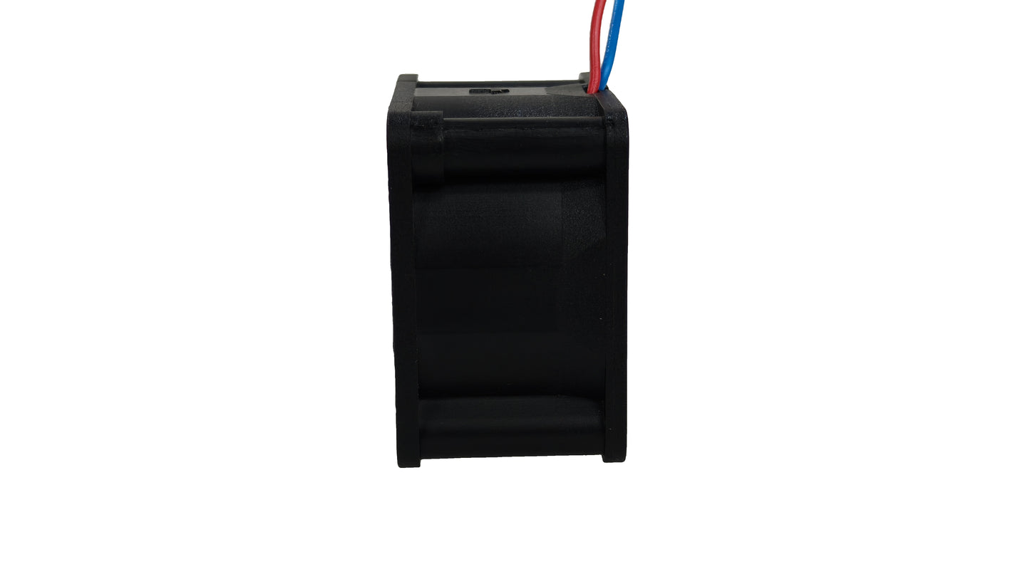 Side view of ebm-papst 412JHH compact fan