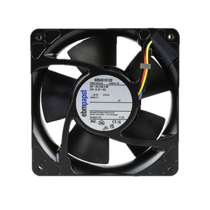 Back view of ebm-papst 4184N/2X compact fan