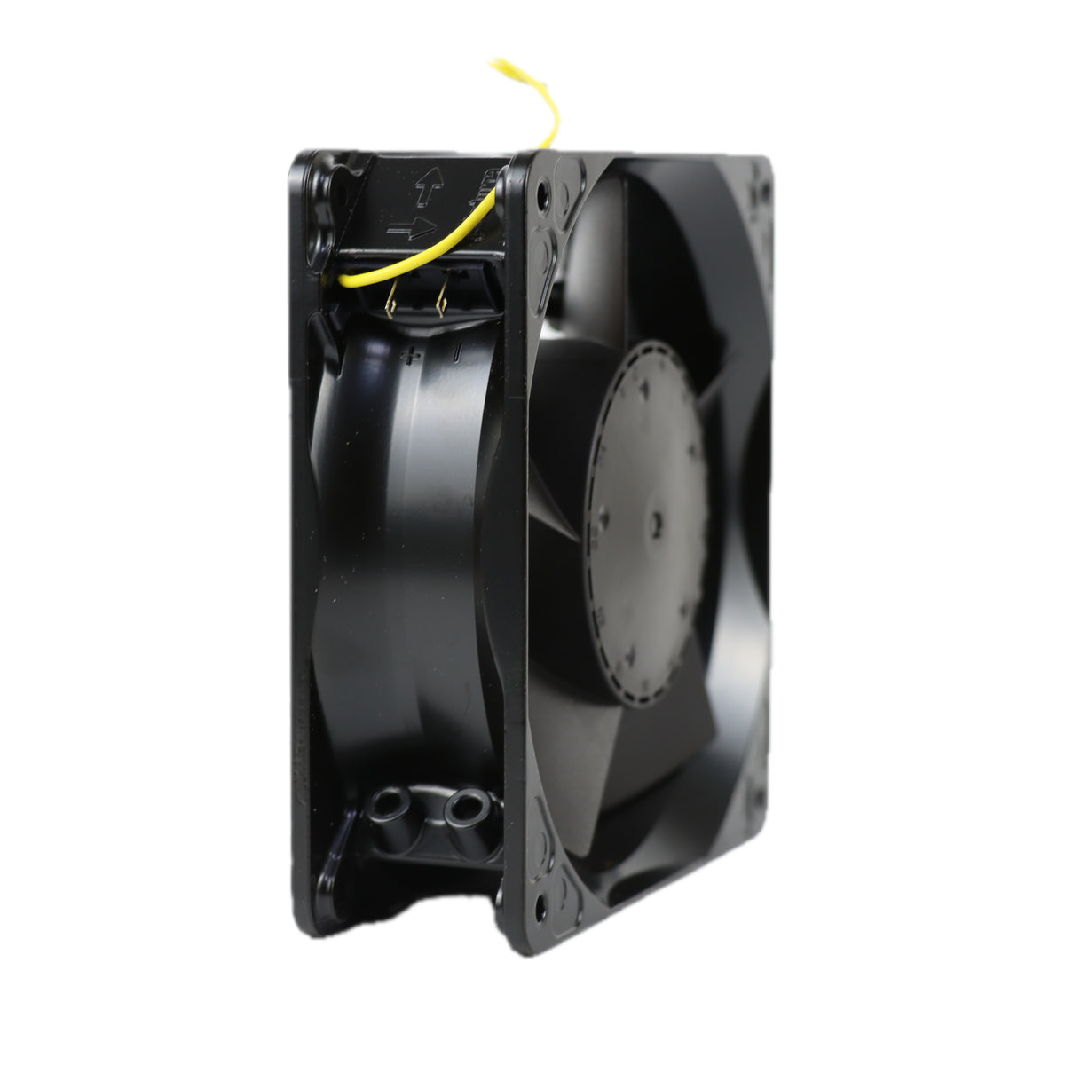 Side view of ebm-papst 4184N/2X compact fan