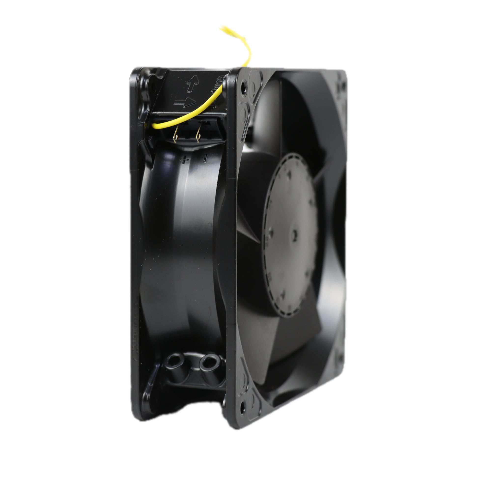 Side view of ebm-papst 4184N/2X compact fan