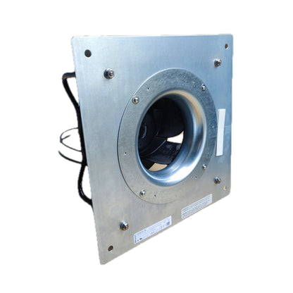 Side view of ebm-papst K3G250-PR17-W9 centrifugal fan