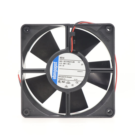 ebmpapst 4314 Compact Fan 24V 170m³/h for Telecommunication Equipment